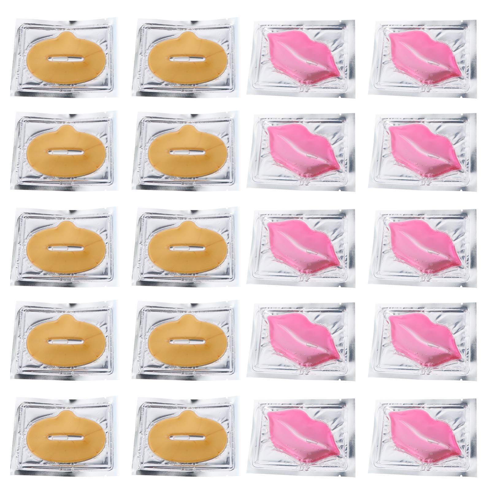 20pcs Collagen Lip Plumper Pads for Cracked Lips Moisturizing Gel Patch
| Miss Collagen Cracked Lip Exfoliating Masks f