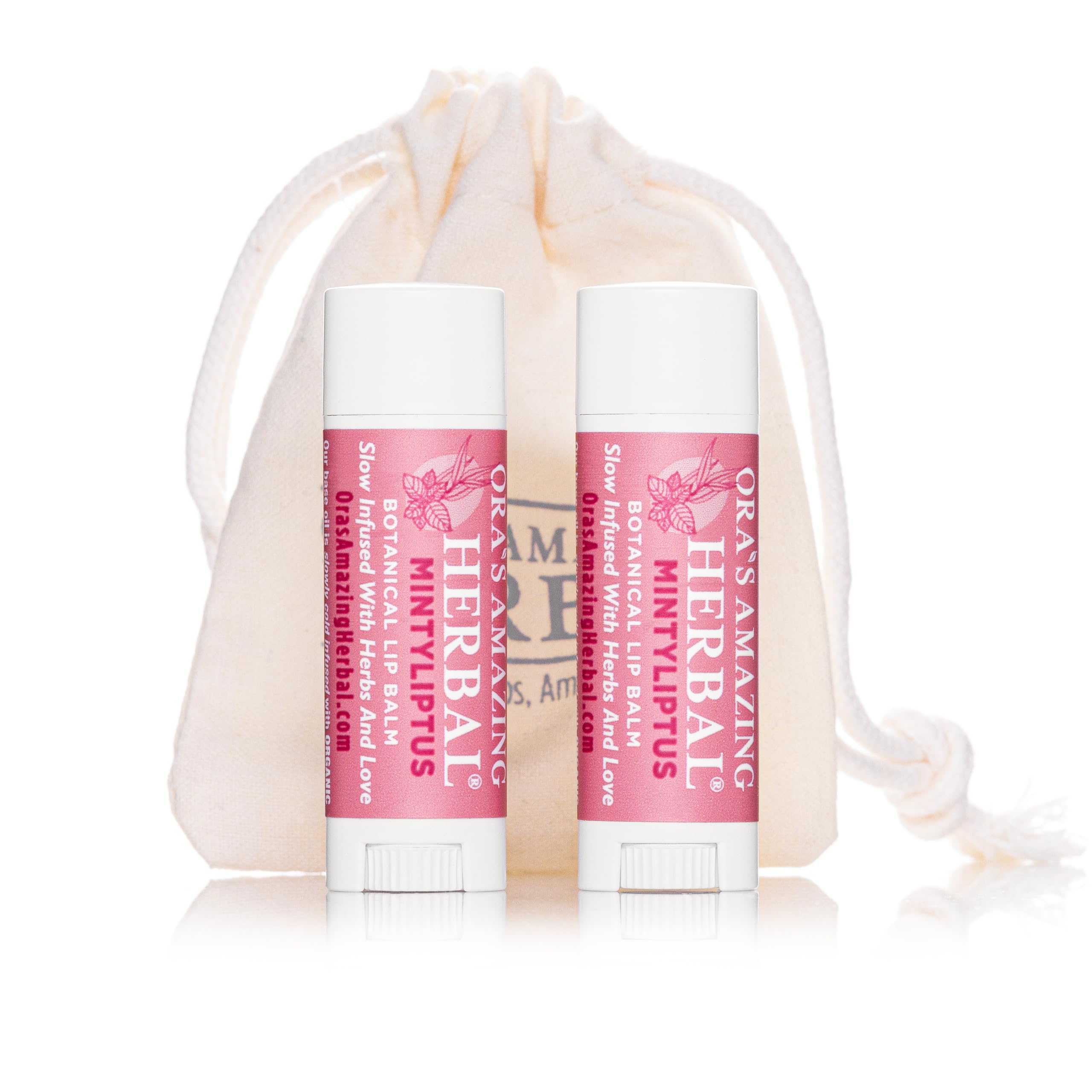 Ora's Amazing Herbal Mintyliptus Peppermint Eucalyptus Herbal Infused Natural Lip Balm
| Herbal Infused Ora's Amazing M