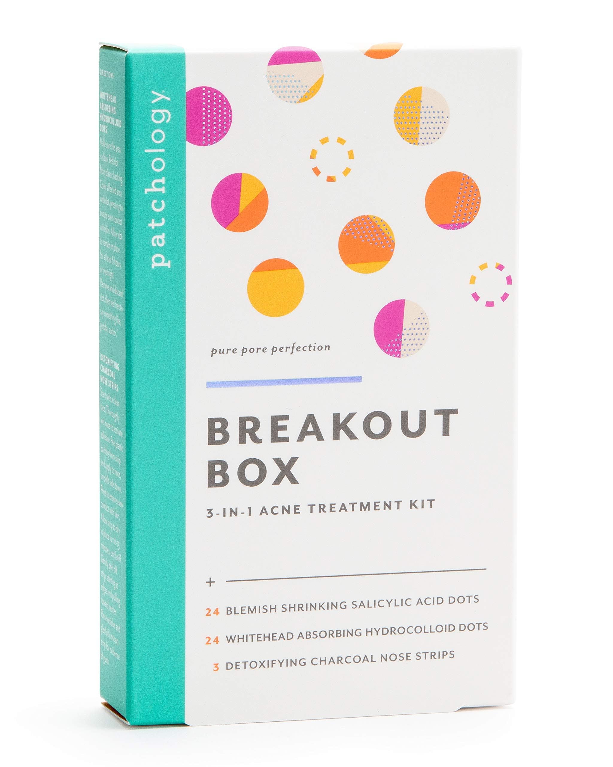 Patchology Breakout Box 3-in-1 Pimple & Acne Spots Treatment - Men & Women - Dark Spot Patches for Face  
Patchology Bre